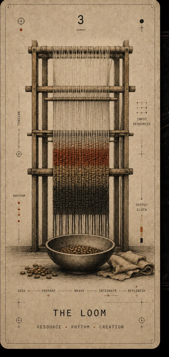 The Loom tarot card