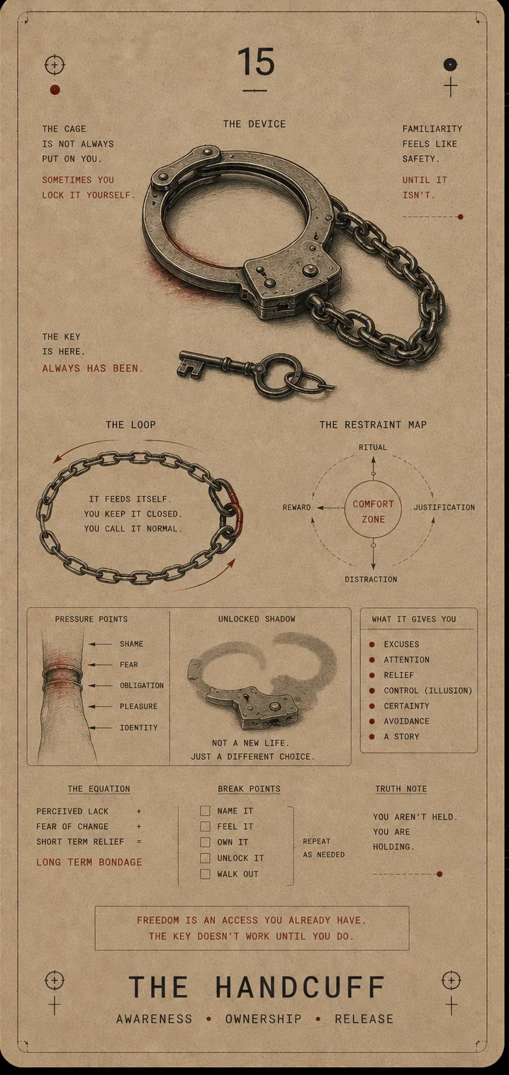 The Handcuff tarot card